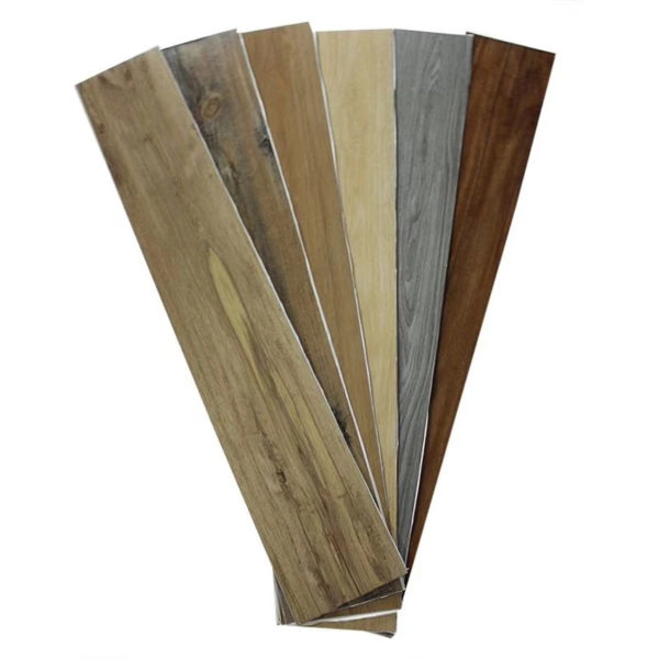Wood Luxury Vinyl Roll Heat Resistant Self Adhesive PVC Vinyl Flooring